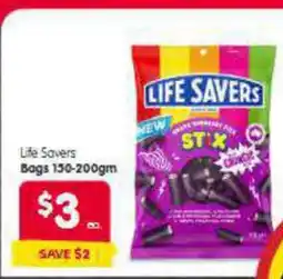 Spar Life Savers Bags offer