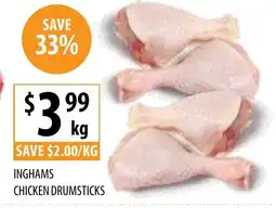 Supabarn INGHAMS CHICKEN DRUMSTICKS offer