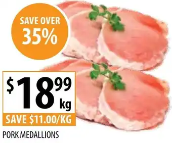 Supabarn PORK MEDALLIONS offer