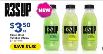 Ritchies R3sup Drink Varieties 500mL offer