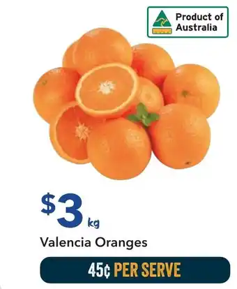 Ritchies Valencia Oranges offer