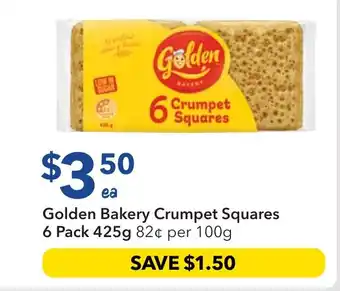 Ritchies Golden Bakery Crumpet Squares offer