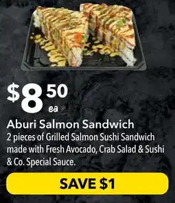 Ritchies Aburi Salmon Sandwich offer