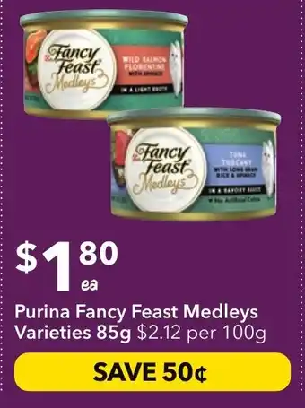 Ritchies Purina Fancy Feast Medleys Varieties offer