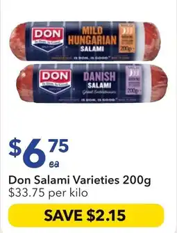 Ritchies Don Salami Varieties offer