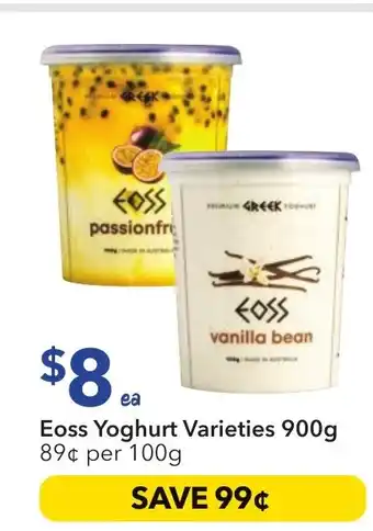 Ritchies Eoss Yoghurt Varieties offer