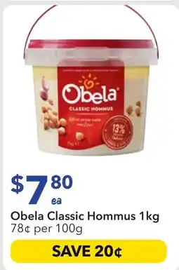 Ritchies Obela Classic Hommus offer