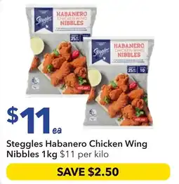 Ritchies Steggles Habanero Chicken Wing Nibbles offer