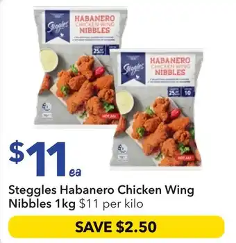 Ritchies Steggles Habanero Chicken Wing Nibbles offer