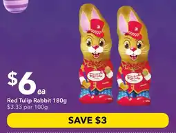 Ritchies Red Tulip Rabbit offer