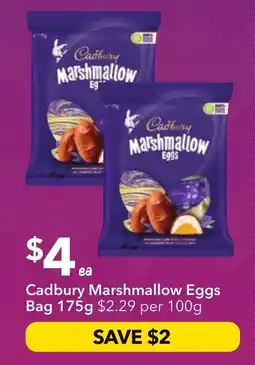 Ritchies Cadbury Marshmallow Eggs Bag offer