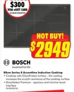 The Good Guys Series 8 Accentline Induction Cooktop offer