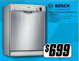 The Good Guys Series 2 Freestanding Dishwasher - Silver Inox offer