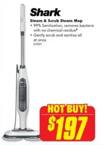 The Good Guys Steam & Scrub Steam Mop offer