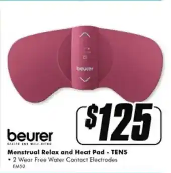 The Good Guys Menstrual Relax and Heat Pad -TENS offer