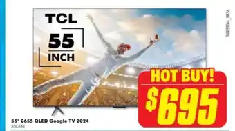 The Good Guys 55"  Google TV 2024 offer