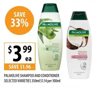 Supabarn Palmolive shampoo and conditioner selected varieties offer