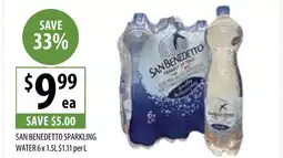 Supabarn San benedetto sparkling water offer