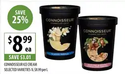 Supabarn Connoisseur ice cream selected varieties offer