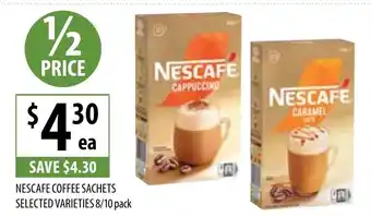 Supabarn NESCAFE COFFEE SACHETS SELECTED VARIETIES offer