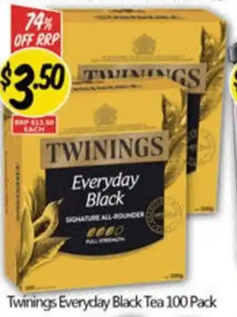 NQR Twinings Everyday Black Tea offer