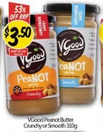 NQR VGood Peanot Butter Crunchy or Smooth offer