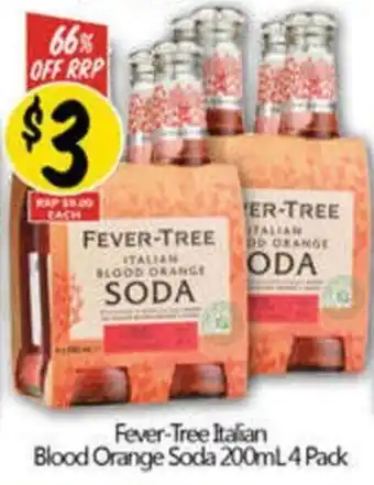 NQR Fever-Tree Italian Blood Orange Soda 200mL offer