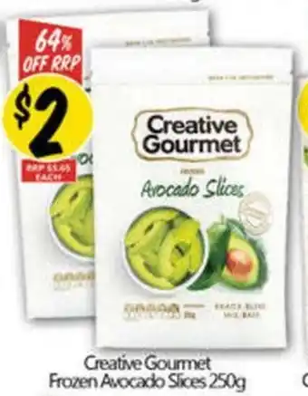 NQR Creative Gourmet Frozen Avocado Slices offer