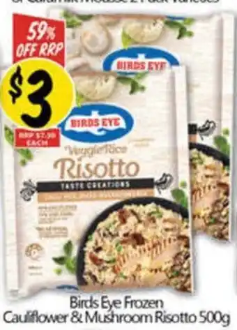 NQR Cauliflower & Mushroom Risotto offer