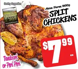 Farmer Jack's SPLIT CHICKENS offer