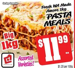 Farmer Jack's Pasta Meals offer