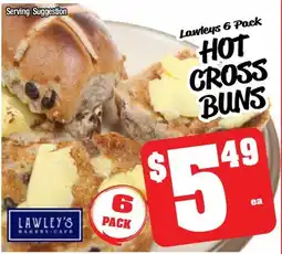 Farmer Jack's Hot cross buns offer