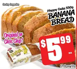 Farmer Jack's Banana bread offer