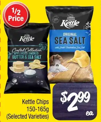 Farmer Jack's Kettle Chips offer