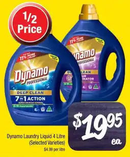 Farmer Jack's Dynamo Laundry Liquid offer