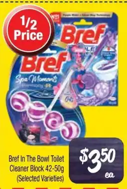 Farmer Jack's Bref In The Bowl Toilet Cleaner Block offer