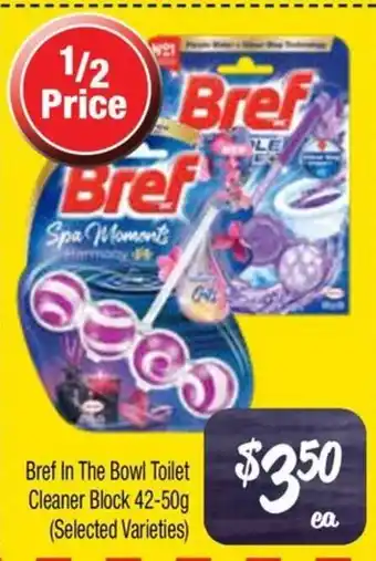 Farmer Jack's Bref In The Bowl Toilet Cleaner Block offer