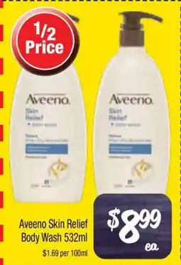 Farmer Jack's Aveeno Skin Relief Body Wash offer