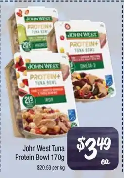 Farmer Jack's John West Tuna Protein Bowl offer