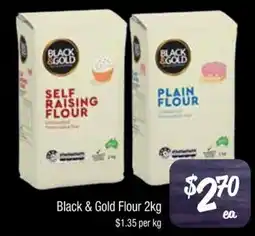 Farmer Jack's Black & Gold Flour offer