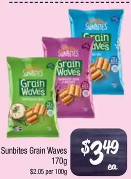 Farmer Jack's Sunbites Grain Waves offer