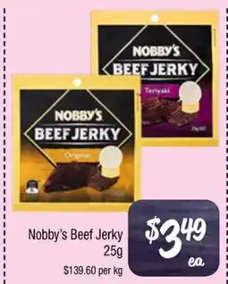 Farmer Jack's Nobby's Beef Jerky offer