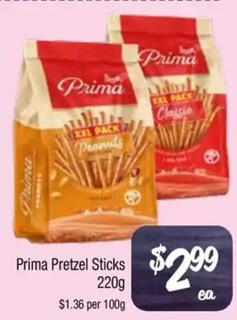 Farmer Jack's Prima Pretzel Sticks offer