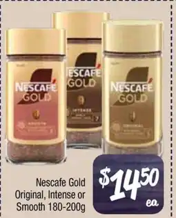 Farmer Jack's Nescafe Gold Original, Intense or Smooth offer