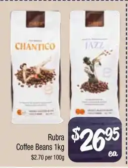 Farmer Jack's Rubra Coffee Beans offer