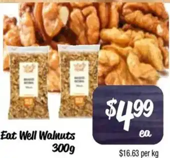 Farmer Jack's Eat Well Walnuts offer