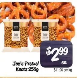 Farmer Jack's Joe's Pretzel Knots offer