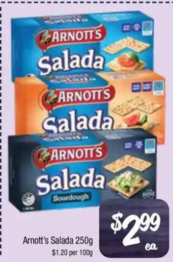 Farmer Jack's Arnott's Salada offer