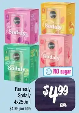 Farmer Jack's Remedy Sodaly offer