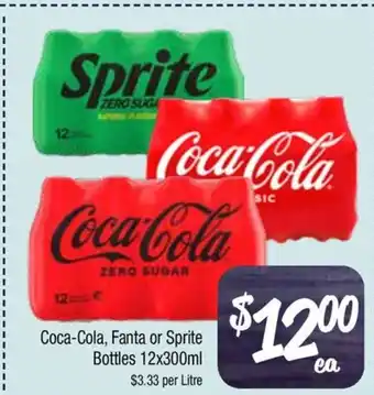 Farmer Jack's Coca-Cola, Fanta or Sprite Bottles offer